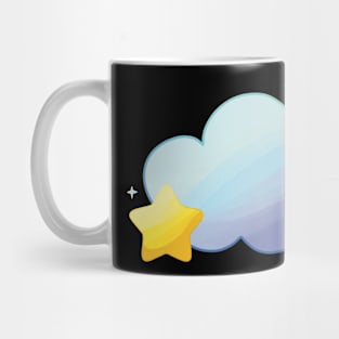 Dream Bright Cloud And Stars Magic Mug